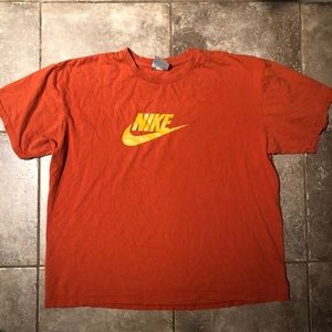 Orange Nike T-shirt